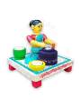 Working Lady - Handmill Grinding - Wood
