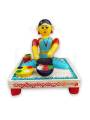 Working Lady - Masala Grinding - Wood
