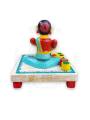 Working Lady - Masala Grinding - Wood
