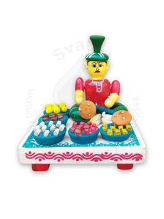 Working Man - Sweets Selling - Wood
