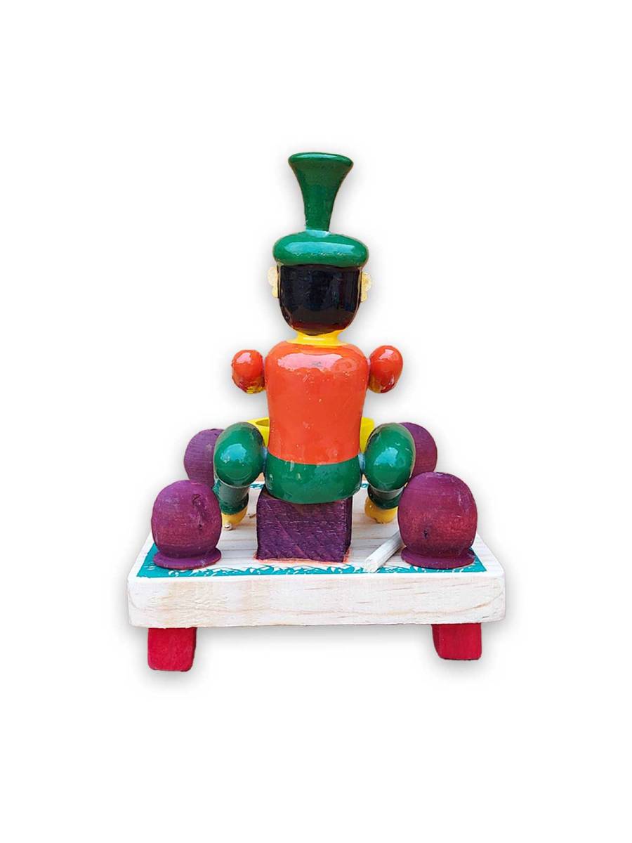 Wooden Village Man Making Pot - Etikoppaka Dolls
Wooden Village Man Making Pot - Etikoppaka Dolls