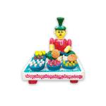 Wooden Village Man Selling Sweets - Etikoppaka Dolls
