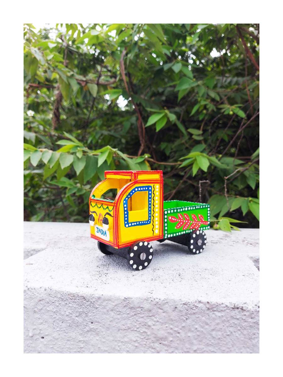 Wooden Mini Truck - Varanasi Toys
