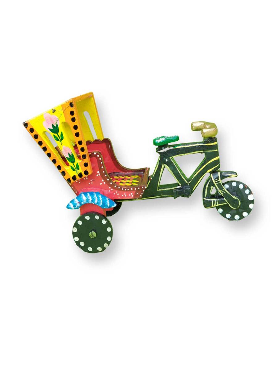 Wooden Cycle Rickshaw - Varanasi Toys
Wooden Cycle Rickshaw - Varanasi Toys