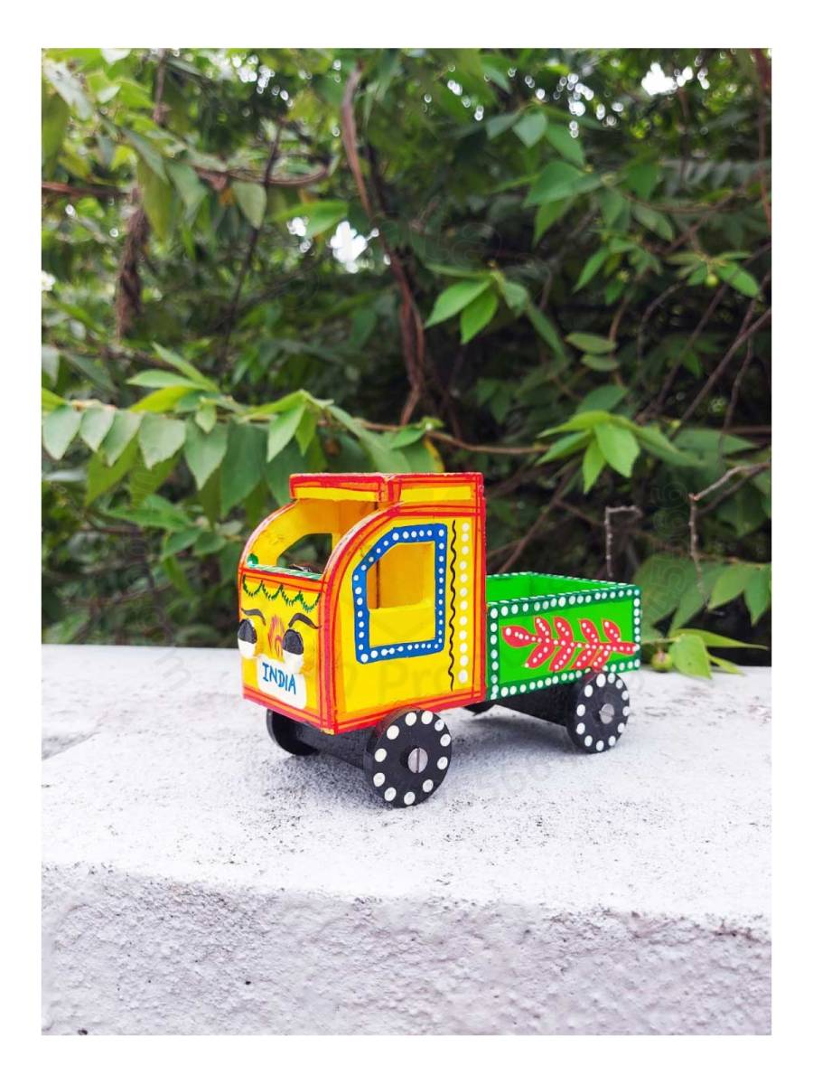 Wooden Mini Truck - Varanasi Toys
