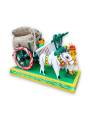 Wooden Bullock Cart - Kondapalli Dolls
