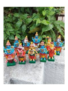 Wooden Dashavatara Set - Kondapalli Dolls
