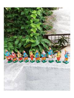 Wooden Dashavatara Set - Kondapalli Dolls
