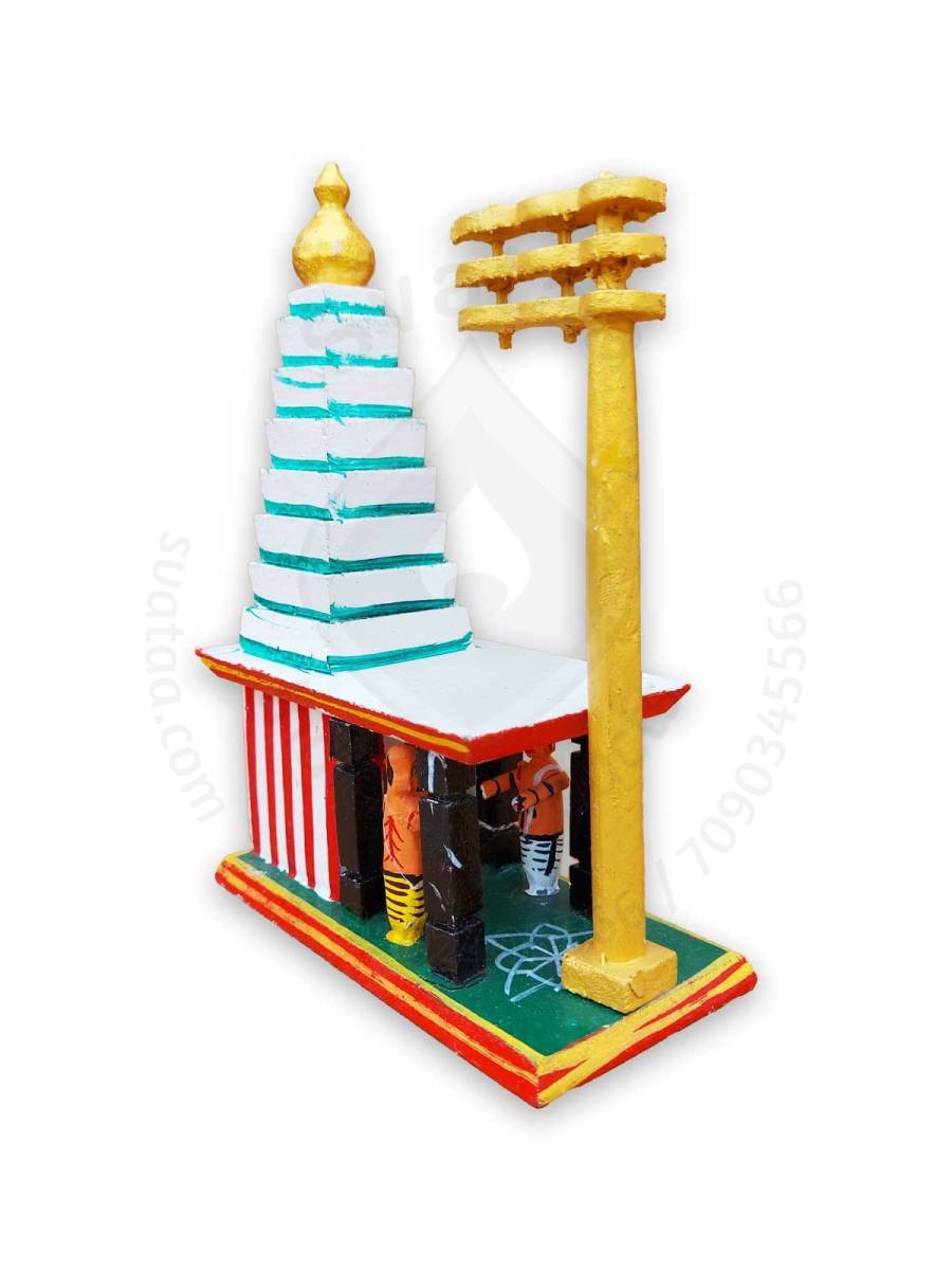 Wooden Temple - Kondapalli Dolls

