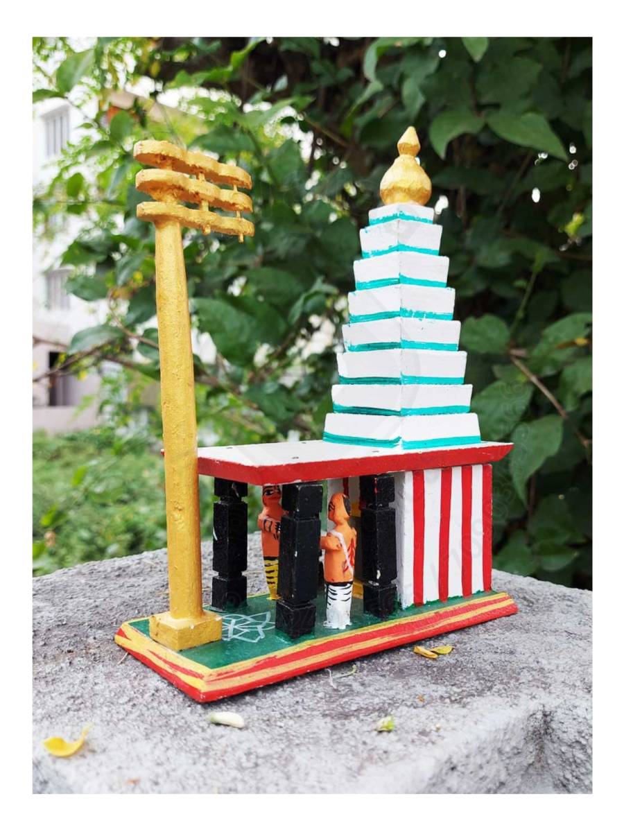 Wooden Temple - Kondapalli Dolls

