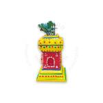 Wooden Tulsi Pot - Small - Kondapalli Dolls
