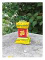 Wooden Tulsi Pot - Small - Kondapalli Dolls
