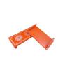 Festive - Pooja Peetam / Chowki - Small Rectangle - Set of 2 - Orange Color - 3x6 inch
