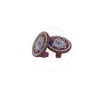 Festive - Peetam Chowki - 4x4 Inches - Set of 2 - Round - Coffee Color | Design - Hridaya Kamalam