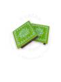 Festive - Peetam Chowki - 5x5 Inches - Set of 2 - Square - Green Color | Design - Hridaya Kamalam Festive - Peetam Chowki - 5x5 Inches - Set of 2 - Square - Green Color | Design - Hridaya Kamalam