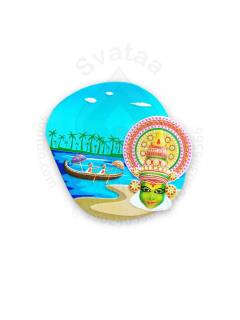 Fridge Magnet - Kerala Scenery

