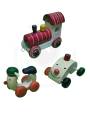 Toy - Train, Scooter and Car - Vehicles Combo