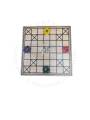 Game - Wooden Chowka Bara & Small Pawns - 11 inch