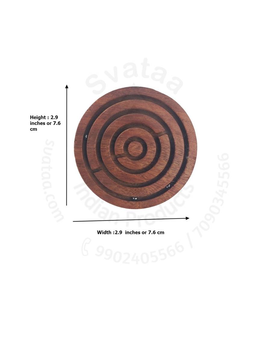 Game - Wooden Maze Puzzle