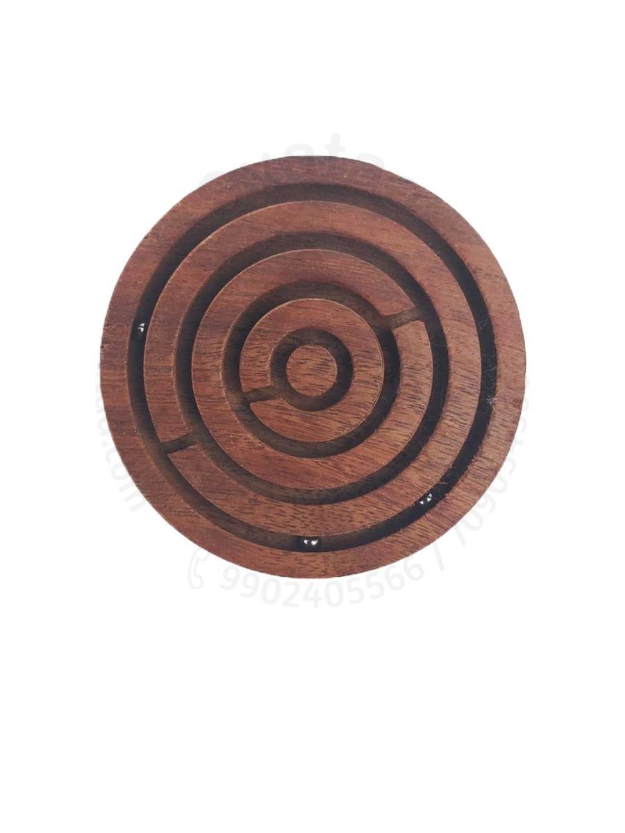 Game - Wooden Maze Puzzle