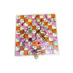 Game - 2 in 1 - Snake & Ladder and Ludo - Wood
