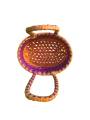 Chettinad Kottan - Small Basket, Purple-Orange - Geographical Indexed (pack of 2)