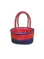 Chettinad Kottan - Small Basket, Red-Purple - Geographical Indexed (pack of 2) Chettinad Kottan - Small Basket, Red-Purple - Geographical Indexed (pack of 2)