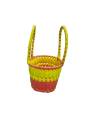 Chettinad Kottan - Small Basket, Yellow-Pink - Geographical Indexed (pack of 2) Chettinad Kottan - Small Basket, Yellow-Pink - Geographical Indexed (pack of 2)