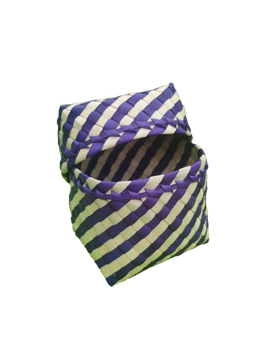 Organizers - Chettinad Kottan - Plain Kottan Box, Blue - Geographical Indexed (Pack of 2) Organizers - Chettinad Kottan - Plain Kottan Box, Blue - Geographical Indexed (Pack of 2)