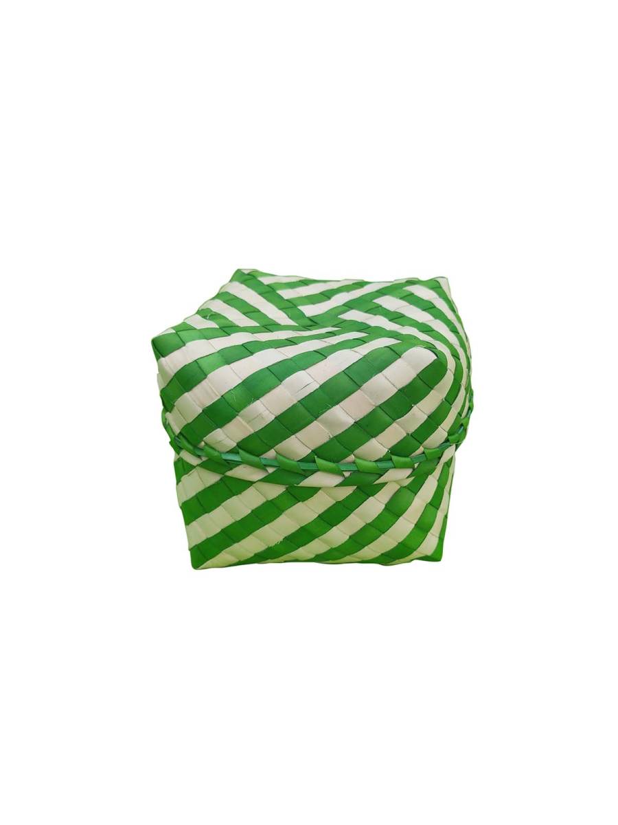 Organizers - Chettinad Kottan - Plain Kottan Box, Green - Geographical Indexed (pack of 2) Organizers - Chettinad Kottan - Plain Kottan Box, Green - Geographical Indexed (pack of 2)