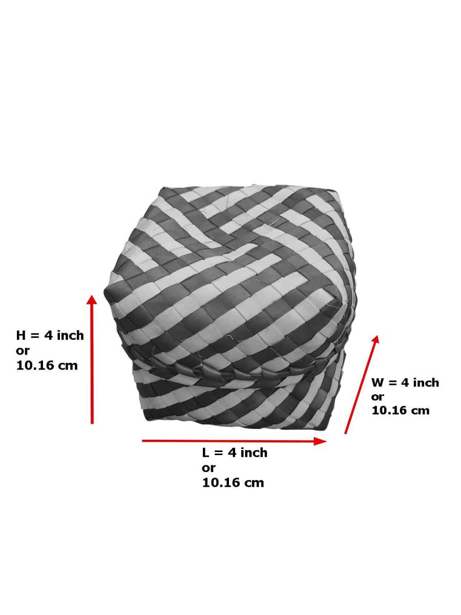 Organizers - Chettinad Kottan - Plain Kottan Box, Blue - Geographical Indexed (Pack of 2) Organizers - Chettinad Kottan - Plain Kottan Box, Blue - Geographical Indexed (Pack of 2)