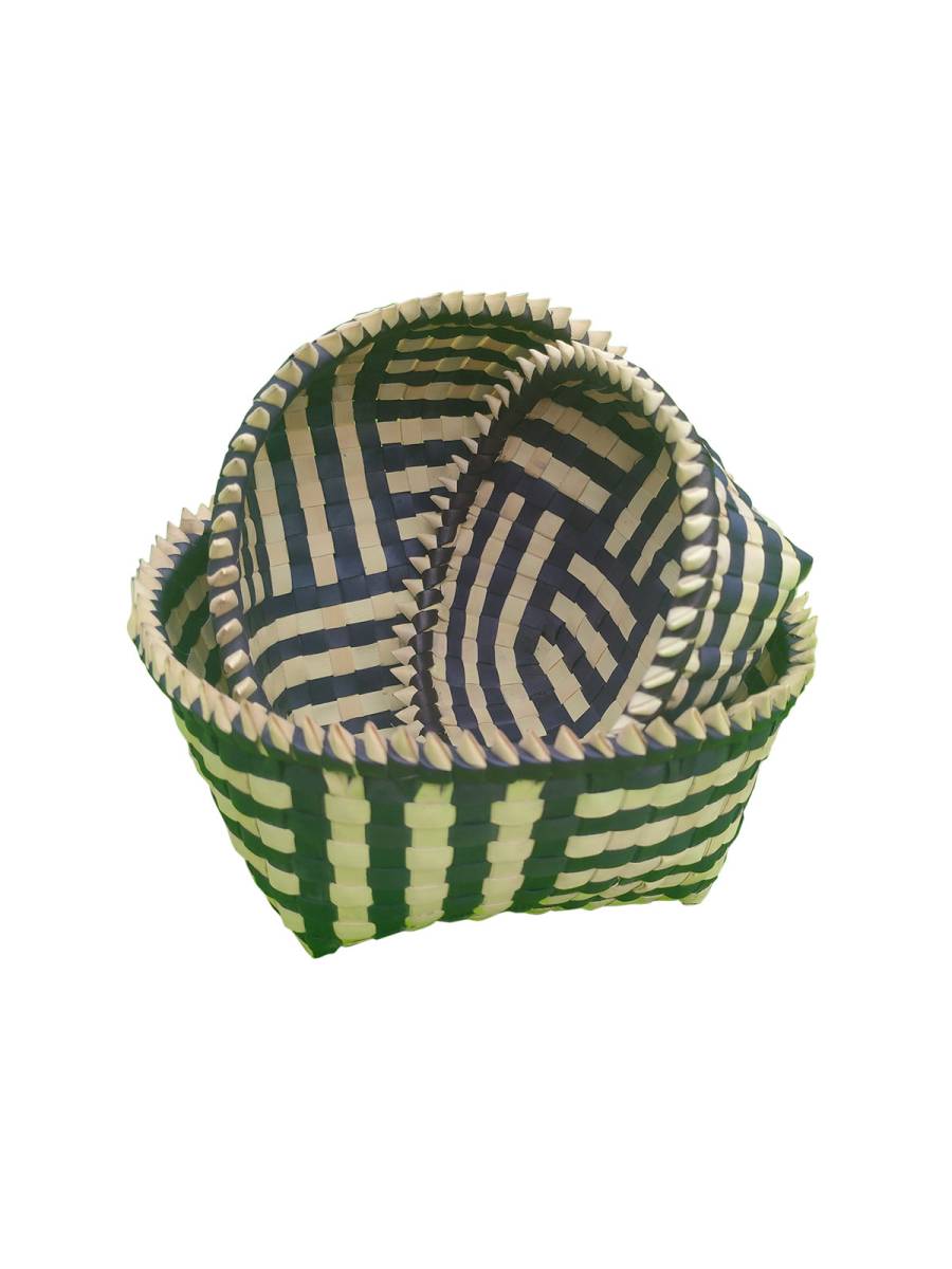 Organizers - Chettinad Kottan - Stacked Spike Kottan, Black - Geographical Indexed Organizers - Chettinad Kottan - Stacked Spike Kottan, Black - Geographical Indexed