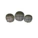 Organizers - Chettinad Kottan - Stacked Spike Kottan, Black - Geographical Indexed