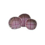 Organizers - Chettinad Kottan - Stacked Spike Kottan, Maroon - Geographical Indexed