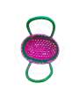 Chettinad Kottan - Small Basket, Green-Pink - Geographical Indexed (pack of 2)
