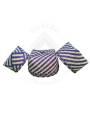 Organizers&nbsp;- Chettinad Kottan - Stacked Bowl, Dark Blue - Geographical Indexed
