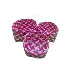 Organizers&nbsp;- Chettinad Kottan - Stacked Bowl, Dark Pink - Geographical Indexed
