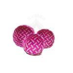 Organizers&nbsp;- Chettinad Kottan - Stacked Bowl, Pink - Geographical Indexed
