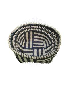 Organizers&nbsp;- Chettinad Kottan - Stacked Spike Kottan, Black - Geographical Indexed
