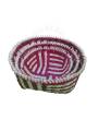 Organizers&nbsp;- Chettinad Kottan - Stacked Spike Kottan, Maroon - Geographical Indexed
