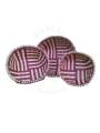 Organizers&nbsp;- Chettinad Kottan - Stacked Spike Kottan, Maroon - Geographical Indexed
