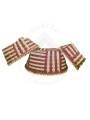 Organizers&nbsp;- Chettinad Kottan - Stacked Spike Kottan, Maroon - Geographical Indexed
