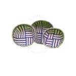 Organizers&nbsp;- Chettinad Kottan - Stacked Spike Kottan, Navy Blue - Geographical Indexed
