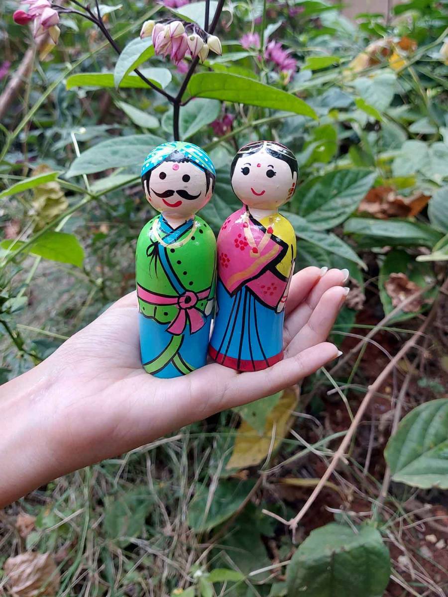 Gujarat Couple Doll - Geographical Indexed
