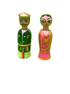 Regional Couple Dolls - Mini - Set of 3 Regional Couple Dolls - Mini - Set of 3