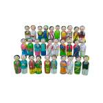 Regional Couple Dolls - States & UTs - set of 15 - (set 1)