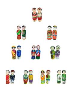 Regional Couple Dolls - States & UTs - set of 21 - (set 2)