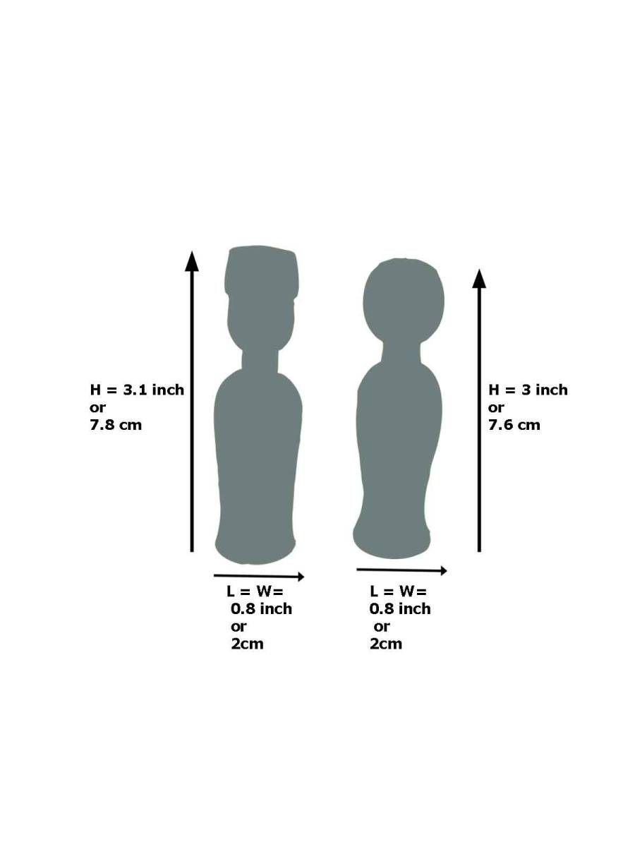 Regional Couple Dolls - Mini - Set of 3