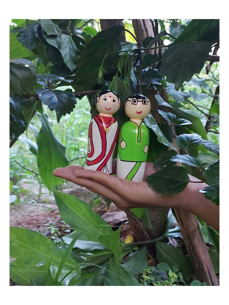 Bengal Couple Doll - Geographical Indexed