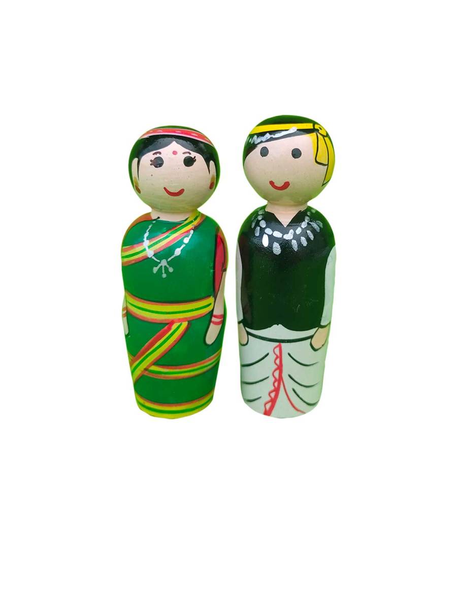 Chhattisgarh Couple Doll - Geographical Indexed Chhattisgarh Couple Doll - Geographical Indexed